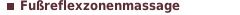 Fußreflexzonenmassage