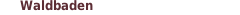 Waldbaden